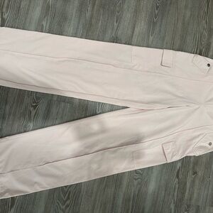 Athleta Light Pink Cargo Pants 2 Tall